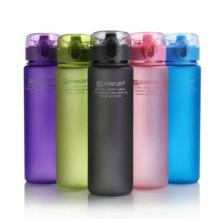 Bouteille d'eau sport 400/560ml étanche, sans BPA, Tritan.