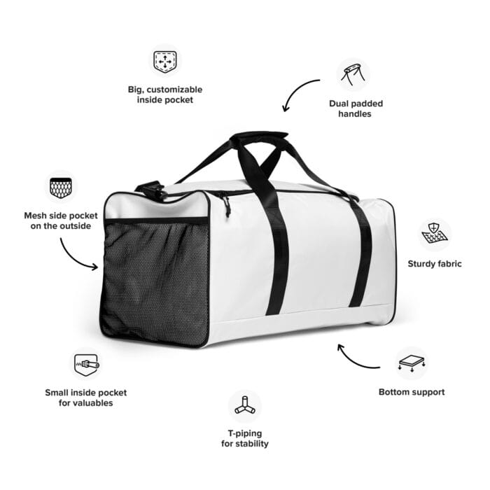 Sac de sport à impression intégrale – Image 13