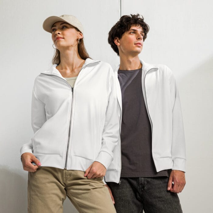 Veste de survêtement  unisexe recyclée à impression intégrale