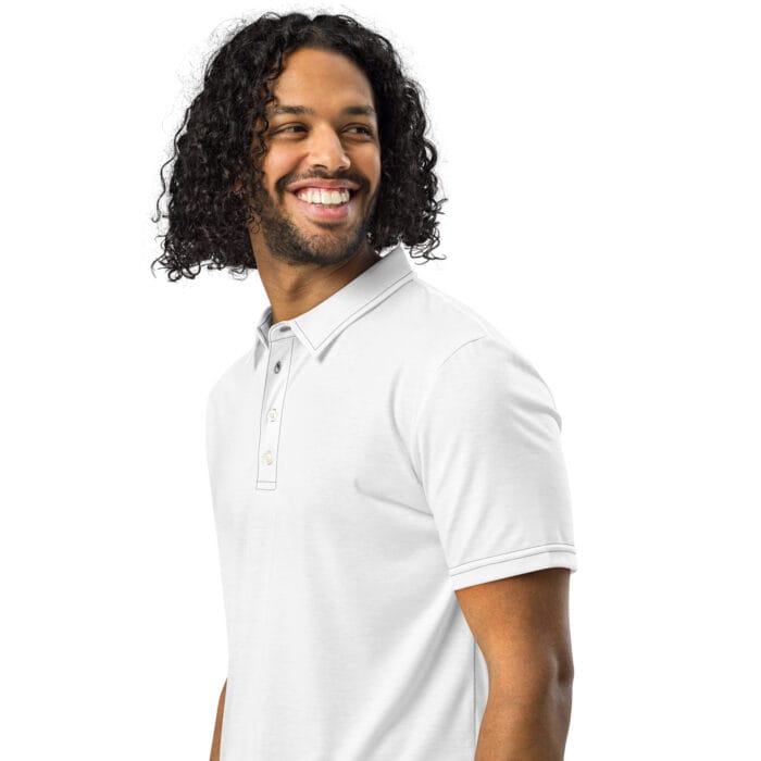Polo cintré homme à impression intégrale
