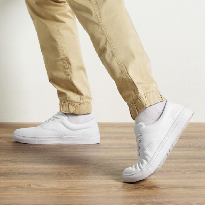 Tennis en toile avec lacets pour homme – Image 9