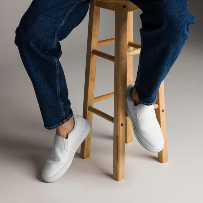 Tennis en toile sans lacets pour homme – Image 9