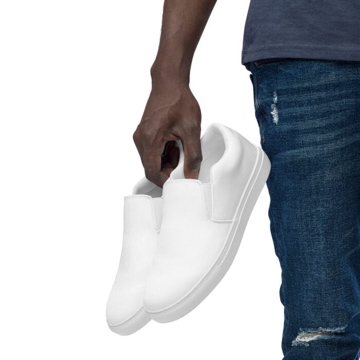 Tennis en toile sans lacets pour homme – Image 8