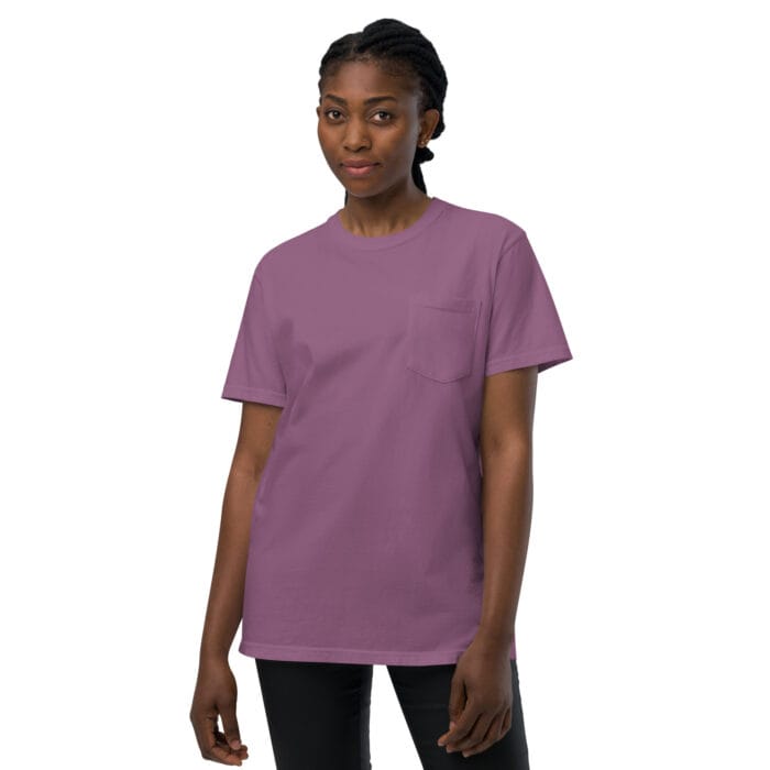 T-shirt teinté avec poche unisexe | Comfort Colors – Image 11