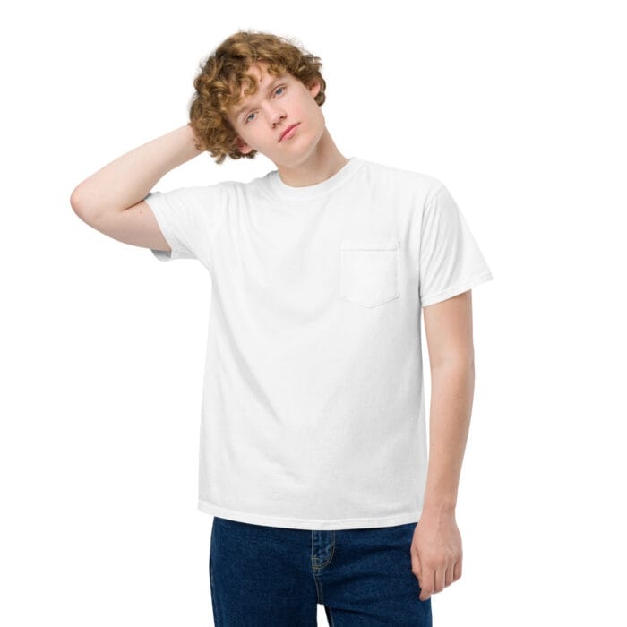 T-shirt teinté avec poche unisexe | Comfort Colors – Image 3