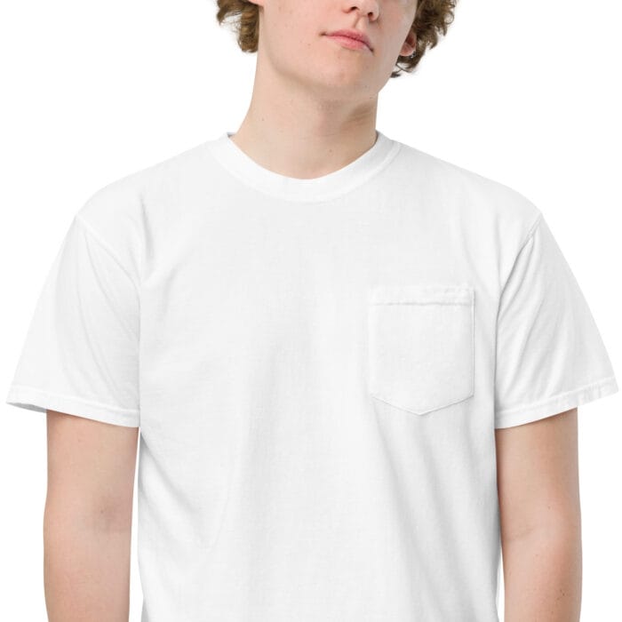 T-shirt teinté avec poche unisexe | Comfort Colors