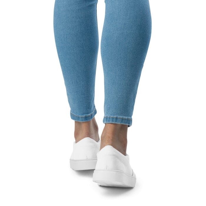 Tennis en toile sans lacets pour femme – Image 5