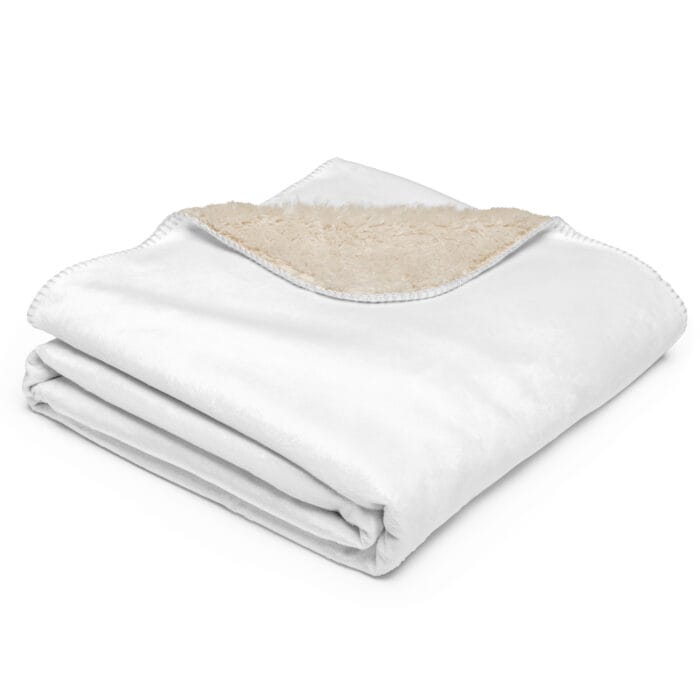 Couverture imprimée en tissu sherpa premium